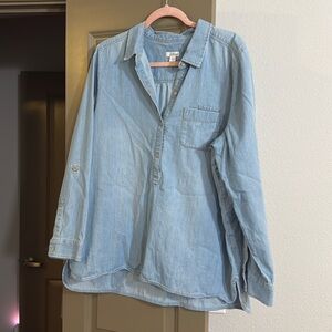J. Jill Denim Top